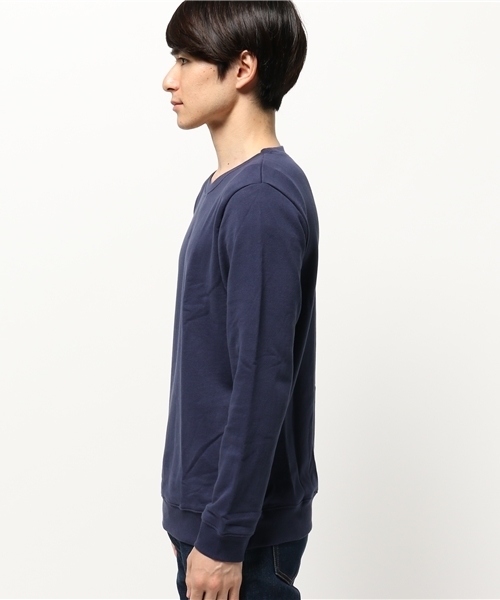 Denime（ドゥニーム）の「CREWNECK SWEAT/クルーネックスウェット（スウェット・メンズ・ピンク/ホワイト/グレー/ネイビー・LARGE/SMALL/X-LARGE/MEDIUM）」の5枚目の写真