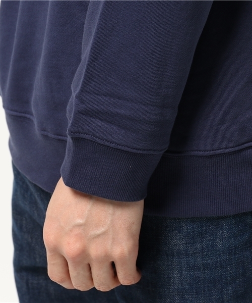 Denime（ドゥニーム）の「CREWNECK SWEAT/クルーネックスウェット（スウェット・メンズ・ピンク/ホワイト/グレー/ネイビー・LARGE/SMALL/X-LARGE/MEDIUM）」の8枚目の写真