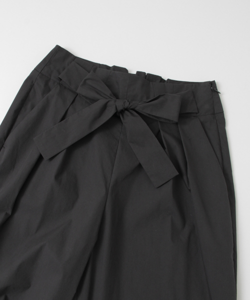 URBAN RESEARCH(アーバンリサーチ)の「UR T/Cフロントリボンパンツ(その他パンツ・レディース・ピンク系その他/カーキ/ブラック・FREE)」の12枚目の写真