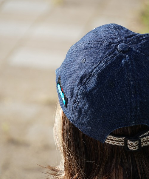 KAVU（カブー）の「KAVU/カブー BASEBALL CAP/ベースボールキャップ（キャップ・メンズ・マスタード/ネイビー/インディゴブルー/グリーン/カーキ/サンドベージュ/ボルドー/ブラック・FREE）」の15枚目の写真