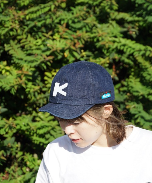 KAVU（カブー）の「KAVU/カブー BASEBALL CAP/ベースボールキャップ（キャップ・メンズ・マスタード/ネイビー/インディゴブルー/グリーン/カーキ/サンドベージュ/ボルドー/ブラック・FREE）」の13枚目の写真