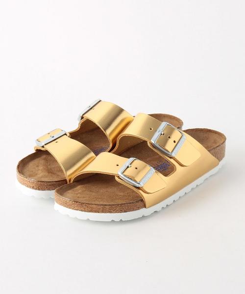 BIRKENSTOCK（ビルケンシュトック）の「BIRKEN ARIZONA METALIC（サンダル・レディース・シルバー/ゴールド・35/38/37/36）」の2枚目の写真