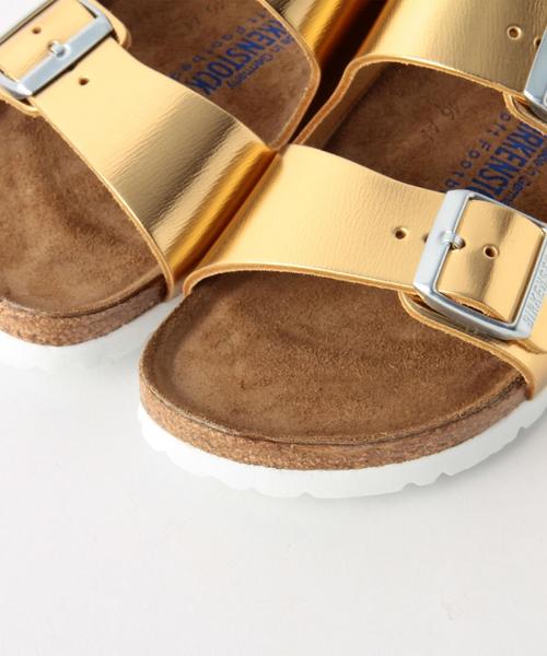 BIRKENSTOCK（ビルケンシュトック）の「BIRKEN ARIZONA METALIC（サンダル・レディース・シルバー/ゴールド・35/38/37/36）」の7枚目の写真