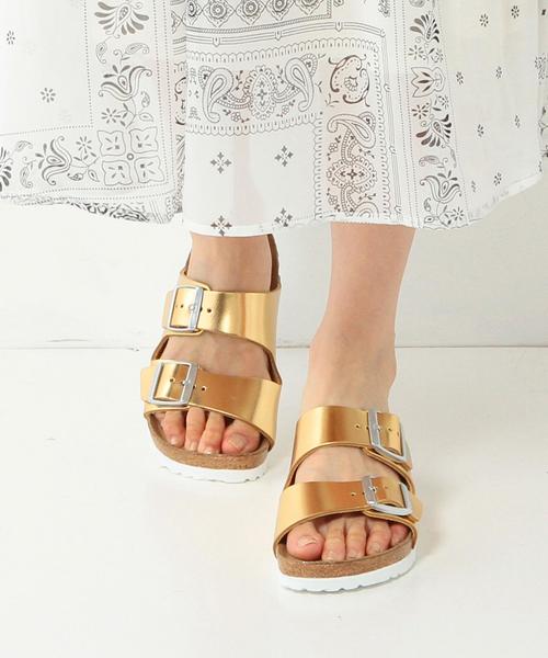 BIRKENSTOCK（ビルケンシュトック）の「BIRKEN ARIZONA METALIC（サンダル・レディース・シルバー/ゴールド・35/38/37/36）」の10枚目の写真