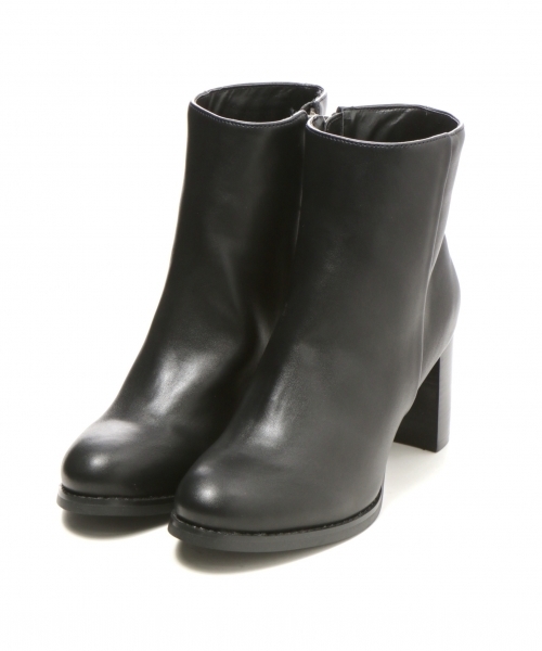 GLOBAL WORK(グローバルワーク)の「ミディブーツ/726552(ブーツ・レディース・ベージュ/ブラック・MEDIUM/SMALL/LARGE)」の2枚目の写真