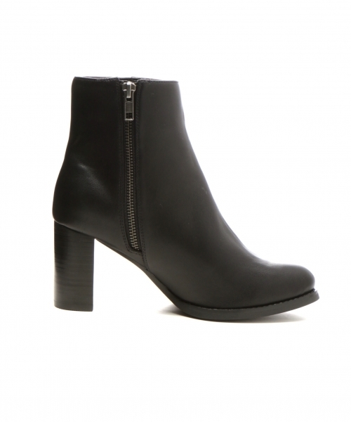 GLOBAL WORK(グローバルワーク)の「ミディブーツ/726552(ブーツ・レディース・ベージュ/ブラック・MEDIUM/SMALL/LARGE)」の4枚目の写真