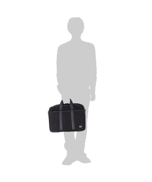 PORTER(ポーター)の「ターク 2WAYブリーフケース(ビジネスバッグ・メンズ・ブラック・ONE SIZE/A4)」の5枚目の写真