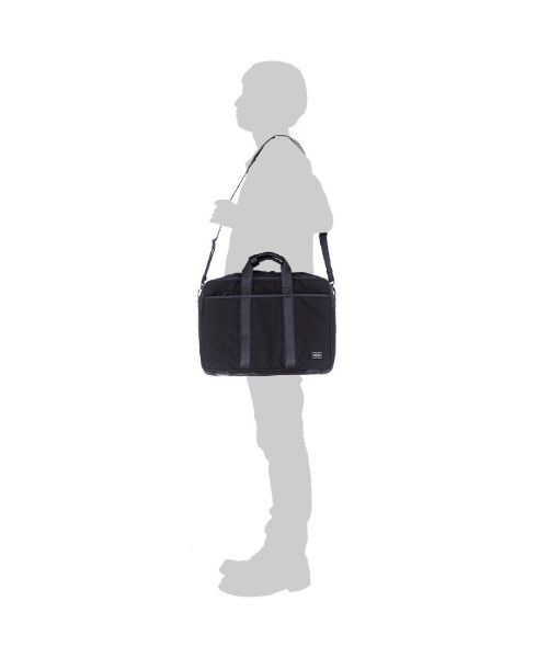 PORTER(ポーター)の「ターク 2WAYブリーフケース(ビジネスバッグ・メンズ・ブラック・ONE SIZE/A4)」の4枚目の写真