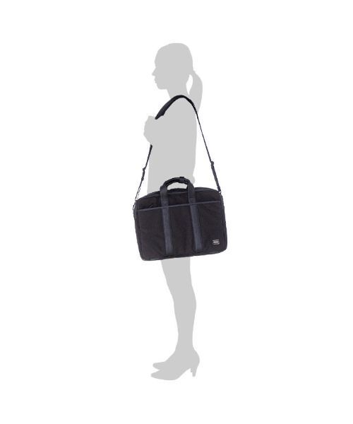 PORTER(ポーター)の「ターク 2WAYブリーフケース(ビジネスバッグ・メンズ・ブラック・ONE SIZE/A4)」の2枚目の写真