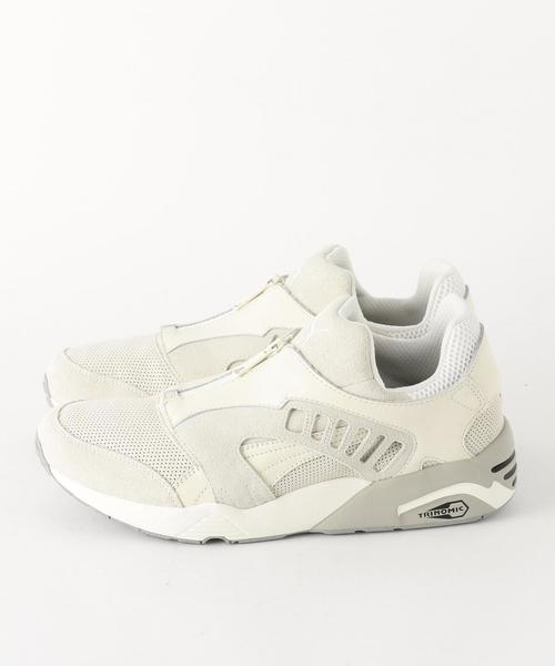 PUMA（プーマ）の「PUMA（プーマ） DISC ZIP FRENCH◆（スニーカー・メンズ・ライトグレー/ブラック・27cm/28cm/26cm/28.5cm/27.5cm/26.5cm）」の4枚目の写真