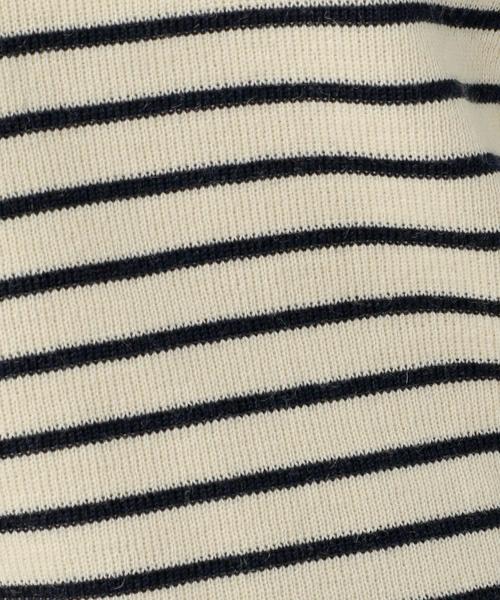 SAINT JAMES（セントジェームス）の「SAINTJAMES BINIC Ⅱ ボーダー / セントジェームス（ニット/セーター・レディース・ネイビー/オフホワイト・FREE）」の7枚目の写真
