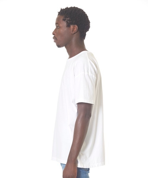 DAILY STANDARD by SANDINISTA(デイリースタンダードバイサンディニスタ)の「Cadet Easy Fit Tee / イージフィットTシャツ(Tシャツ/カットソー・メンズ・ホワイト/チャコールグレー/ネイビー/ヘザーグレー/ブラック・SMALL/MEDIUM/LARGE)」の22枚目の写真