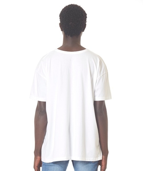 DAILY STANDARD by SANDINISTA(デイリースタンダードバイサンディニスタ)の「Cadet Easy Fit Tee / イージフィットTシャツ(Tシャツ/カットソー・メンズ・ホワイト/チャコールグレー/ネイビー/ヘザーグレー/ブラック・SMALL/MEDIUM/LARGE)」の21枚目の写真