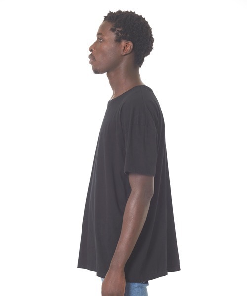 DAILY STANDARD by SANDINISTA(デイリースタンダードバイサンディニスタ)の「Cadet Easy Fit Tee / イージフィットTシャツ(Tシャツ/カットソー・メンズ・ホワイト/チャコールグレー/ネイビー/ヘザーグレー/ブラック・SMALL/MEDIUM/LARGE)」の20枚目の写真