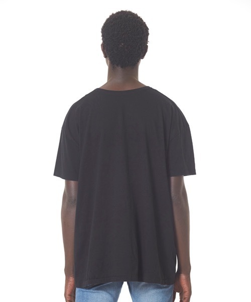 Sandinista サンディニスタ 七分袖カットソー Cadet Easy Fit Round Tee / イージフィット裾ラウンドTシャツ