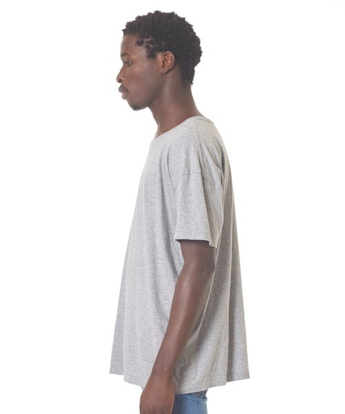 DAILY STANDARD by SANDINISTA(デイリースタンダードバイサンディニスタ)の「Cadet Easy Fit Tee / イージフィットTシャツ(Tシャツ/カットソー・メンズ・ホワイト/チャコールグレー/ネイビー/ヘザーグレー/ブラック・SMALL/MEDIUM/LARGE)」の16枚目の写真