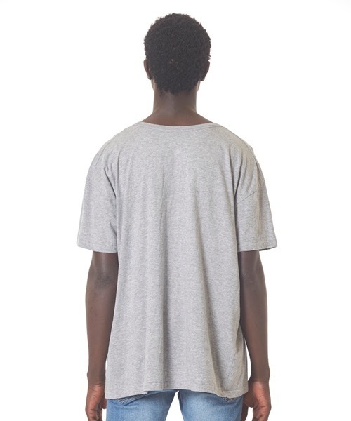 DAILY STANDARD by SANDINISTA(デイリースタンダードバイサンディニスタ)の「Cadet Easy Fit Tee / イージフィットTシャツ(Tシャツ/カットソー・メンズ・ホワイト/チャコールグレー/ネイビー/ヘザーグレー/ブラック・SMALL/MEDIUM/LARGE)」の15枚目の写真