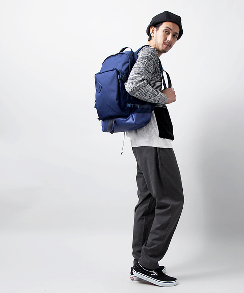 WEGO(ウィゴー)の「WEGO/ティアドロップリュック(バックパック/リュック・メンズ・ネイビー/ブラック/レッド・FREE)」の16枚目の写真