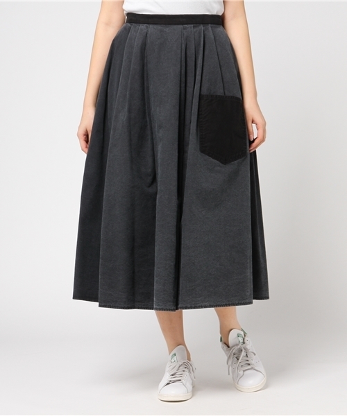 HYSTERIC GLAMOUR（ヒステリックグラマー）の「ミリタリータックフレアSK（スカート・レディース・ベージュ/カーキ/ブラック・SMALL/MEDIUM）」の13枚目の写真