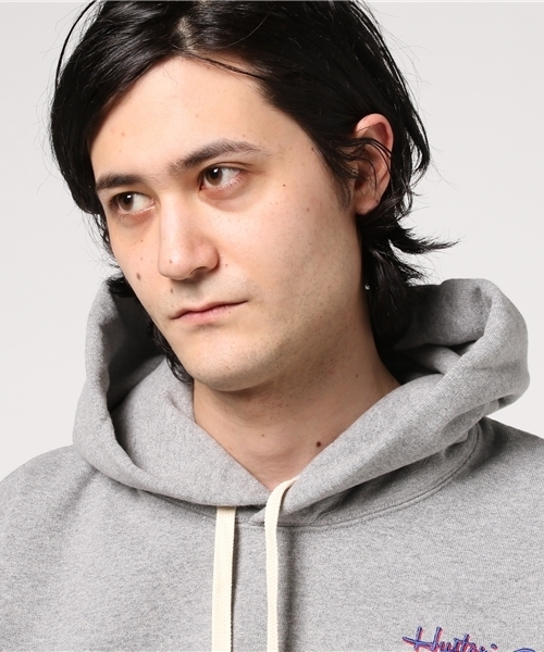 HYSTERIC GLAMOUR（ヒステリックグラマー）の「HYS G刺繍 PK（パーカー・メンズ・レッド/トップグレー/ブラック・SMALL/MEDIUM/LARGE）」の6枚目の写真