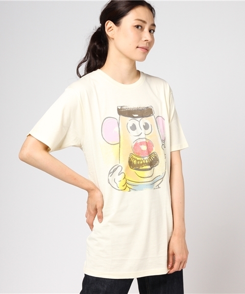 Burner バーナー の Goodie Two Sleeves プリントtシャツ ポテトヘッド Tシャツ カットソー Wear