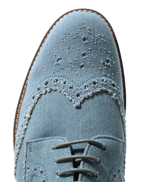 CIAOPANIC（チャオパニック）の「メダリオンSHOES（M)（ドレスシューズ・メンズ・ブラック/ブラウン/インディゴブルー・26cm/27cm/28cm）」の6枚目の写真