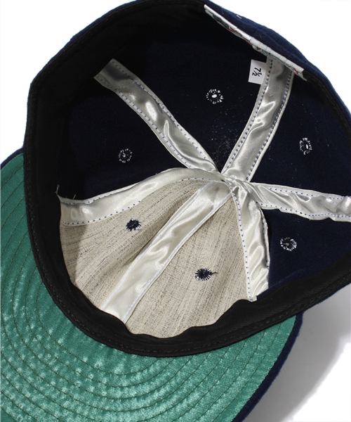 XLARGE（エクストララージ）の「エベッツフィールド EBBETSFIELD CAP NY 2（キャップ・メンズ・ネイビー・7 3/8/7 1/2/7 7/8）」の5枚目の写真
