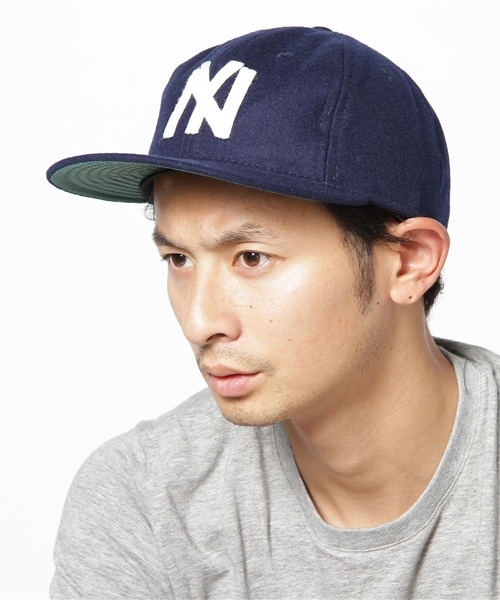XLARGE（エクストララージ）の「エベッツフィールド EBBETSFIELD CAP NY 2（キャップ・メンズ・ネイビー・7 3/8/7 1/2/7 7/8）」の6枚目の写真