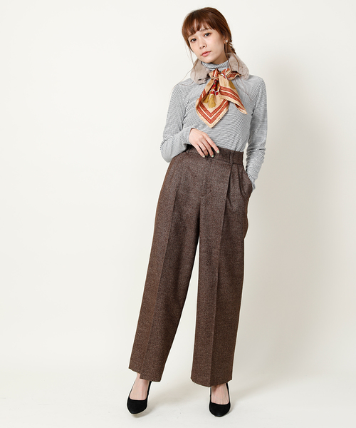 FREAK'S STORE（フリークスストア）の「フライスタートルネック（Tシャツ/カットソー・レディース・ブラック/オフホワイト/その他13/チャコールグレー・ﾌﾘ-）」の9枚目の写真