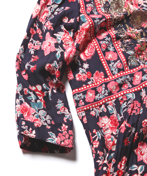 Another Edition（アナザーエディション）の「AE[S]R FLW BAMBOO OP（ワンピース・レディース・ベージュ/ネイビー/ライラック・フリー）」の8枚目の写真