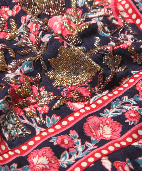 Another Edition（アナザーエディション）の「AE[S]R FLW BAMBOO OP（ワンピース・レディース・ベージュ/ネイビー/ライラック・フリー）」の9枚目の写真