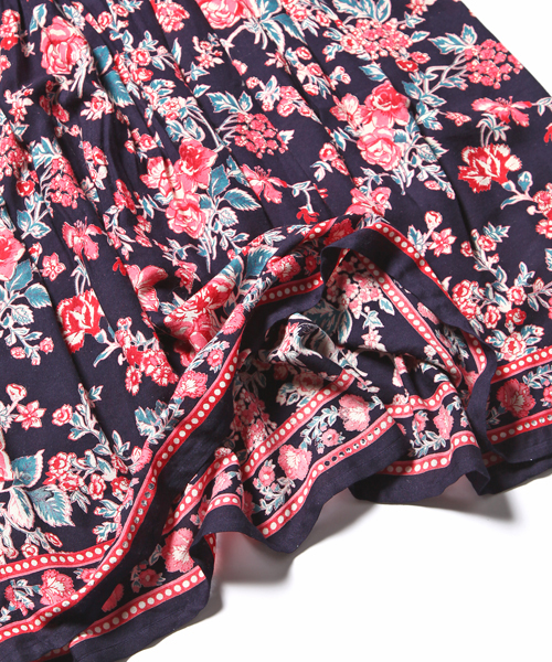 Another Edition（アナザーエディション）の「AE[S]R FLW BAMBOO OP（ワンピース・レディース・ベージュ/ネイビー/ライラック・フリー）」の10枚目の写真