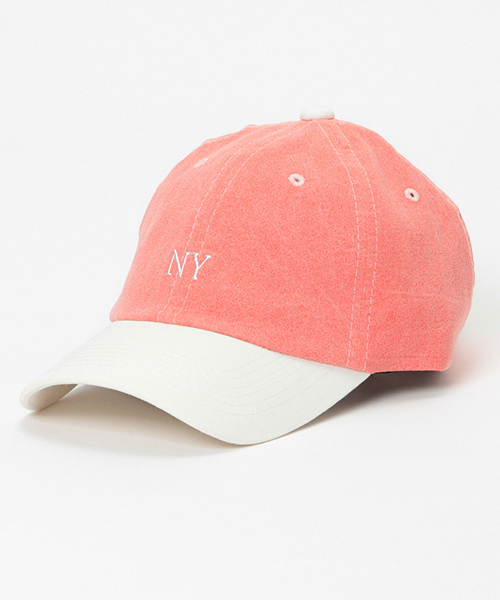 VENCEEXCHANGE（ヴァンスエクスチェンジ）の「ウォッシュ配色ローキャップ    （キャップ・メンズ・ブラック/レッド/オフホワイト/ブルー・FREE）」の4枚目の写真