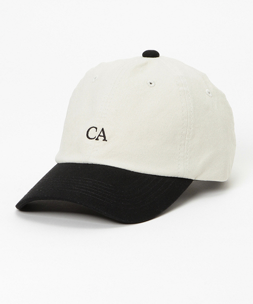 VENCEEXCHANGE（ヴァンスエクスチェンジ）の「ウォッシュ配色ローキャップ    （キャップ・メンズ・ブラック/レッド/オフホワイト/ブルー・FREE）」の2枚目の写真