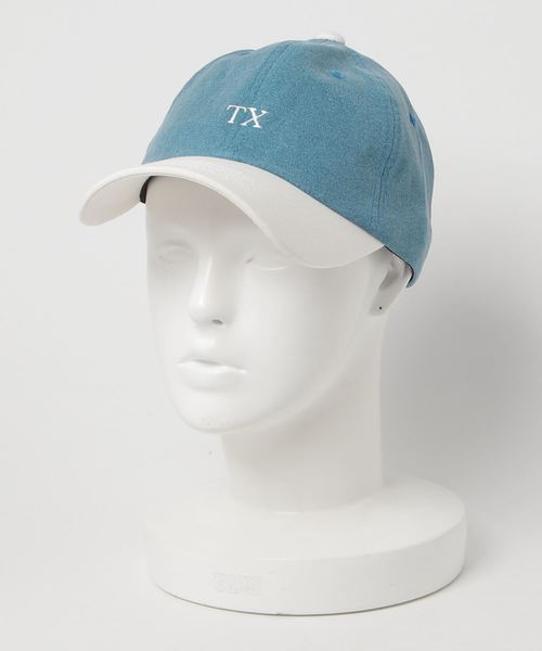 VENCEEXCHANGE（ヴァンスエクスチェンジ）の「ウォッシュ配色ローキャップ    （キャップ・メンズ・ブラック/レッド/オフホワイト/ブルー・FREE）」の8枚目の写真