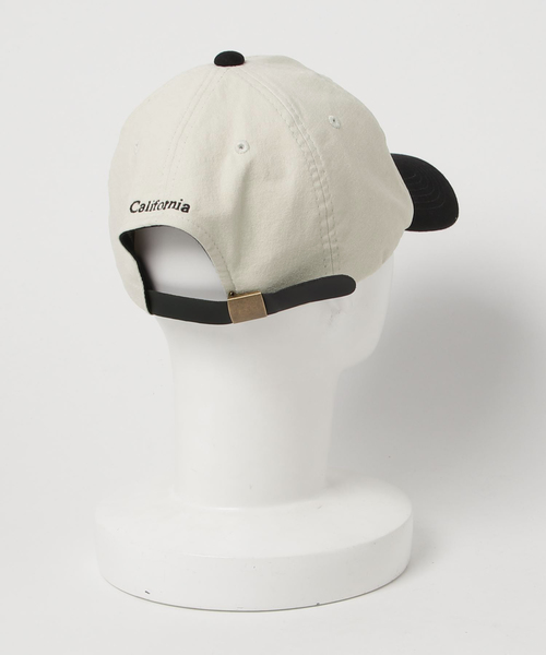 VENCEEXCHANGE（ヴァンスエクスチェンジ）の「ウォッシュ配色ローキャップ    （キャップ・メンズ・ブラック/レッド/オフホワイト/ブルー・FREE）」の5枚目の写真