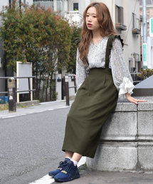 w closet | フリルサスペンダー付きスカート(スカート)