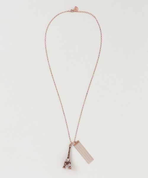 axes femme（アクシーズファム）の「エッフェル塔ネックレス 