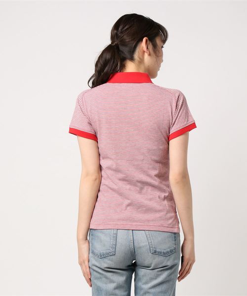 Champion Golf(チャンピオンゴルフ)の「【Champion/チャンピオン】レディース GOLF ポロシャツ(ポロシャツ・レディース・サックスブルー/グリーン/レッド/マスタード・LARGE/MEDIUM)」の5枚目の写真