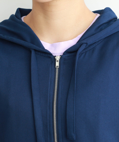 FREE'S MART（フリーズマート）の「◆フーディードロストブルゾン（ブルゾン・レディース・ホワイト/ネイビー/グリーン・FREE）」の11枚目の写真