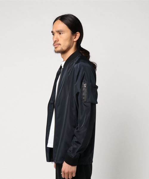 CORISCO(コリスコ)の「corisco/コリスコ ポリタスランリブブルゾン(ブルゾン・メンズ・ネイビー/ベージュ/オリーブ/ブラック・LARGE/MEDIUM/X-LARGE)」の5枚目の写真