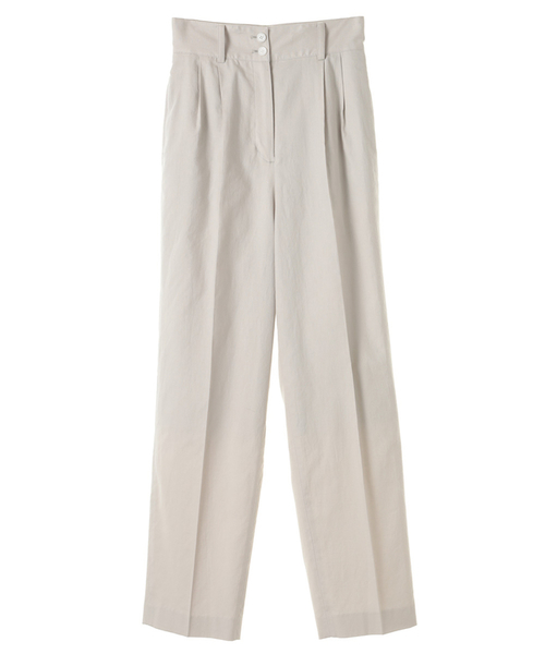 CLANE（クラネ）の「SUPER H/W PANTS（その他パンツ・レディース・ブラック/アイボリー/ピンク・0/1/2）」の2枚目の写真