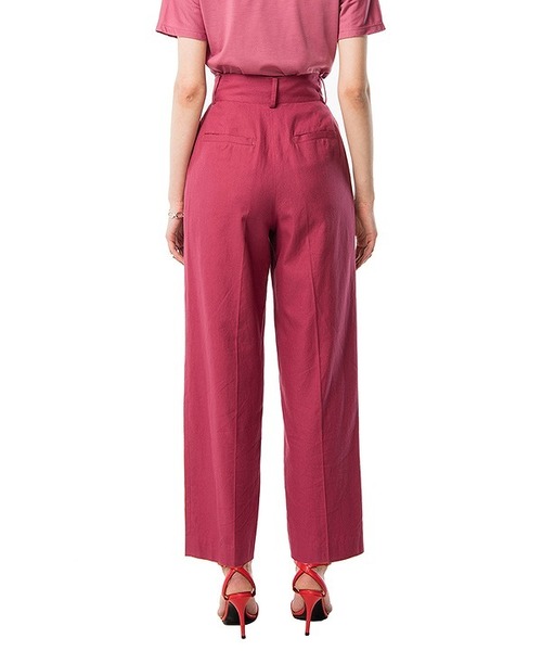 CLANE（クラネ）の「SUPER H/W PANTS（その他パンツ・レディース・ブラック/アイボリー/ピンク・0/1/2）」の8枚目の写真