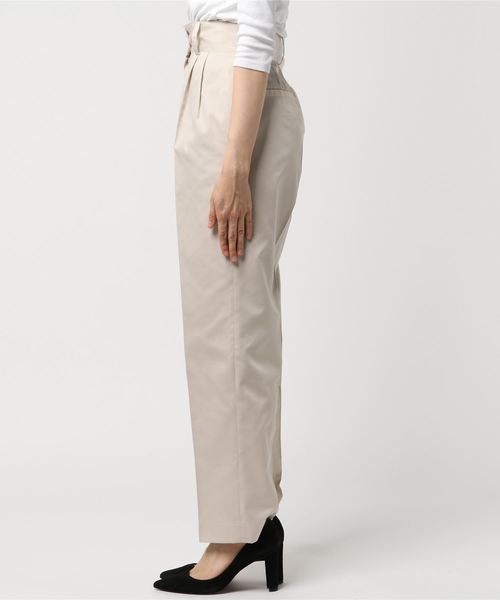 CLANE（クラネ）の「SUPER H/W PANTS（その他パンツ・レディース・ブラック/アイボリー/ピンク・0/1/2）」の5枚目の写真