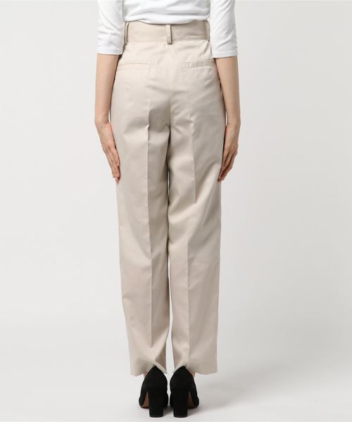 CLANE（クラネ）の「SUPER H/W PANTS（その他パンツ・レディース・ブラック/アイボリー/ピンク・0/1/2）」の4枚目の写真