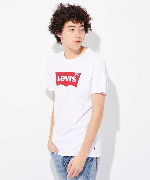 Levi's(リーバイス)の「【Levi's】バットウィングロゴTシャツ(Tシャツ/カットソー・メンズ・レッド系その他・MEDIUM/LARGE/SMALL)」の1枚目の写真