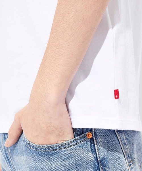 Levi's(リーバイス)の「【Levi's】バットウィングロゴTシャツ(Tシャツ/カットソー・メンズ・レッド系その他・MEDIUM/LARGE/SMALL)」の8枚目の写真