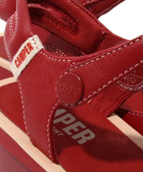 CAMPER(カンペール)の「BEETLE ADA (ビートルアダ)(サンダル・レディース・レッド系その他・22.5cm/23.0cm/23.5cm/24.0cm/25.0cm)」の7枚目の写真