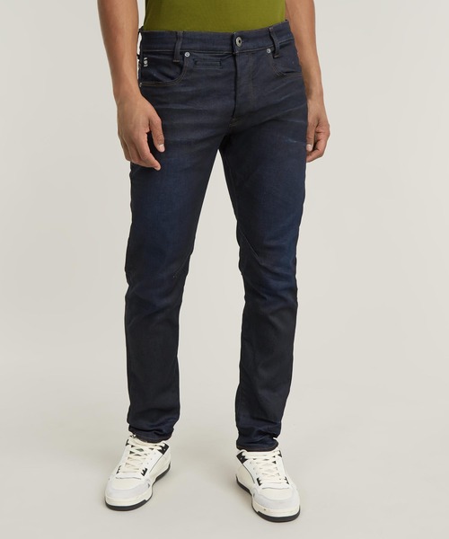 G-STAR(ジースター)の「D-STAQ 5-POCKET SLIM JEANS/スリムテーパードジーンズ(デニムパンツ・メンズ・ダークインディゴブルー・29/30/27/30/28/30/28/32/29/32/30/32/31/32/27/32/34/32/32/32/33/32/30/30/33/30/31/30/32/30/36/32/34/30/36/30)」の11枚目の写真