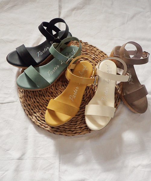 shopnikoniko（ショップニコニコ）の「日本製 ストラップ 厚底ジュートサンダル（サンダル・レディース・ホワイト/ブラック/ブルー/マスタード/ベージュ系その他・LL/S/M/L）」の8枚目の写真